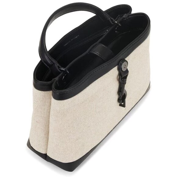 Rebecca Minkoff Megan Surplus Cotton & Hemp Canvas Top Handle Bag NWT - Picture 6 of 15